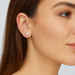 SZTZ-592 Kolczyki sztyfty DIAMENT - SREBRO p 925