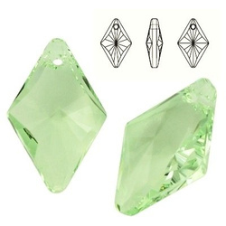 6320 MM 19 Swarovski Rhombus CHRYSOLITE