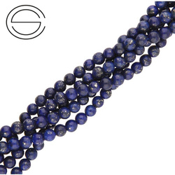 KN-RS-4,0 mm LAPIS LAZULI okrągły gładki - sznur