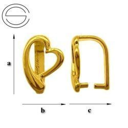 KWZ-36 Krawatka Srebro 925 POZŁACANE