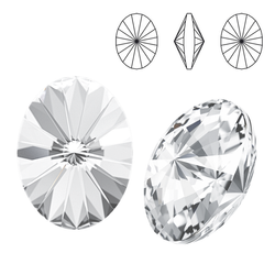 4122 MM 14 Swarovski Oval Rivoli FS CRYSTAL F