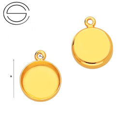 KMBZ-8 Krawatka - baza 8 mm Srebro 925 POZŁACANE