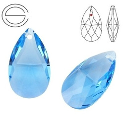 8721 MM 38 Swarovski Pear-shaped MEDIUM SAPPHIRE