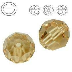 5000 MM 8 Swarovski Beads LIGHT COLORADO TOPAZ