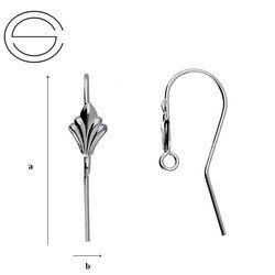 BBA-1 Ohrhaken haken ohrringe Silber 925