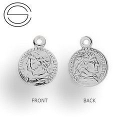 CHAP-213 Element - charms MONETA pr. 925 RODOWANE