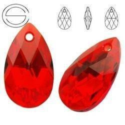 6106 MM 16 Swarovski Pear-shaped LIGHT SIAM AB