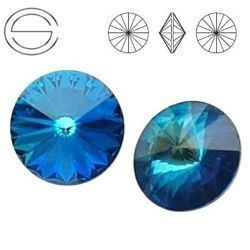 1122 SS 39 Swarovski Rivoli BERMUDA BLUE BBL F