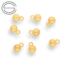 KDPZ-6 Kulka do podwieszania Srebro 925 POZŁACANE