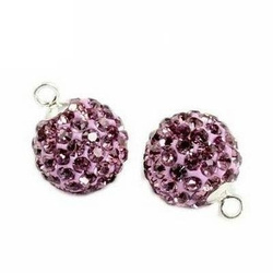 SVW MM 12 Wisiorek - kula LIGHT AMETHYST