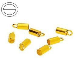 TWZ-3 Zakończenie do rzemieni Srebro 925 POZŁACANE