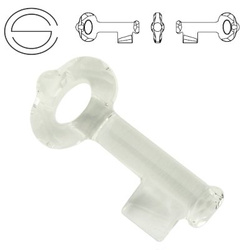 6919 MM 50 Swarovski Key CRYSTAL