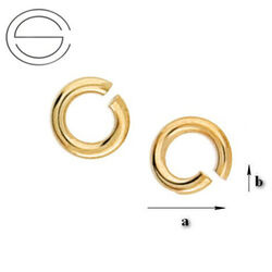 ZK-0,9x2,3/9K Kółko otwarte - Złoto pr. 375