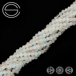 KN-RF-4,0 MOON Natural stone - round faceted - MOONSTONE