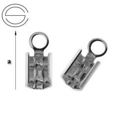 ZDK-3/3 Zakończenia do rzemieni Srebro 925