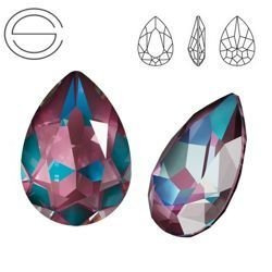 4320 MM 14 Swarovski Pear-shaped BURGUNDY DELITE
