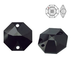 8116 MM 14 Swarovski STRASS Octagon JET