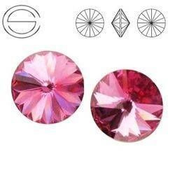1122 SS 39 Swarovski Rivoli ROSE F