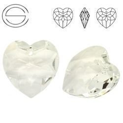 6215 MM 18 Swarovski Heart CRYSTAL