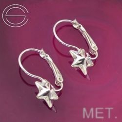 BAM-60 Metal Leverbacks Silver Plated