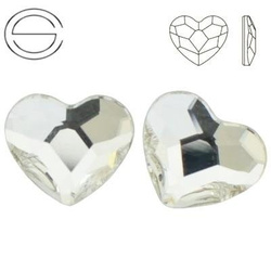 2808 MM 10 Swarovski Heart FB CRYSTAL F