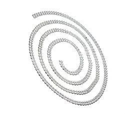 Łańcuszek kulkowy CPLD1,2F2 Srebro 925 /gram