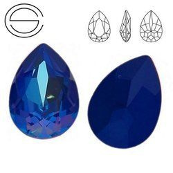 4320 MM 14 Swarovski Pear-shaped ROYAL BLUE DELITE