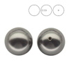5818 MM 8 Swarovski DARK GREY PEARL (DGREY)