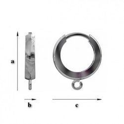 BBA-1 Ohrhaken haken ohrringe Silber 925