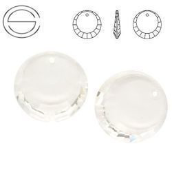 6210 MM 17 Swarovski Round CRYSTAL