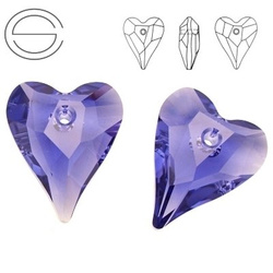 6240 MM 17 Swarovski Wild Heart TANZANITE