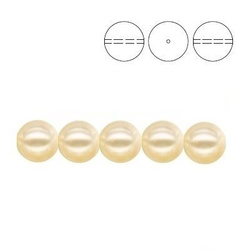 PRECIOSA 131-10-011 Round Pearl 6 mm CREAM 10 szt.