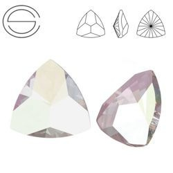 4799 MM 14 Swarovski Triangle Crystal AB F