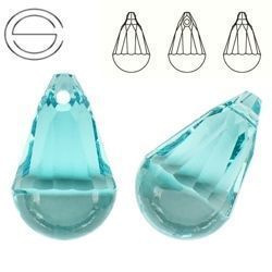 6026 MM 27 Swarovski Cabochette LIGHT TURQUOISE