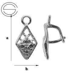 BBA-1 Ohrhaken haken ohrringe Silber 925