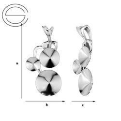 KWP-110 Krawatka do 1122 Srebro 925 RODOWANE