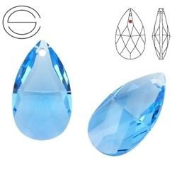 8721 MM 38 Swarovski Pear-shaped MEDIUM SAPPHIRE