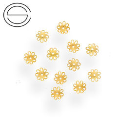 P7KZ Przekładka do pereł Srebro 925 POZŁACANE