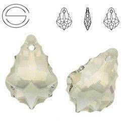 6090 MM 22 Swarovski Baroque SILVER SHADE SSHA