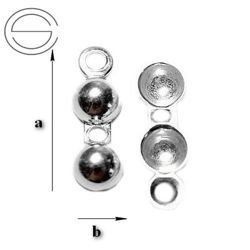 ŁP-2 Łapaczki do naszyjników / bransoletek Srebro 925 /gram