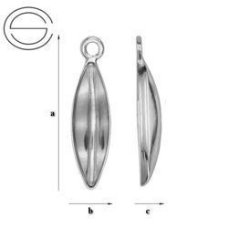 KKP-63/15 Krawatka do 4200 Srebro 925 RODOWANE