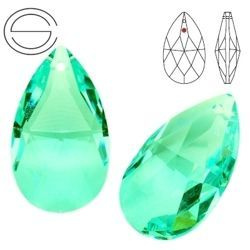 8721 MM 38 Swarovski Pear-shaped ANTIQUE GREEN