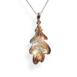 Necklace OAK LEAF - Sterling Silver 925