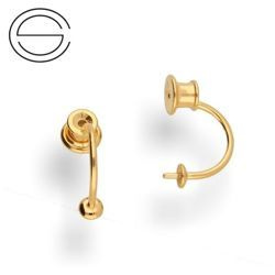 GRZ-3 Baza do sztyftów Srebro 925 POZŁACANE