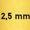 śr. 2,5 mm || śr. otworu 1,2 mm