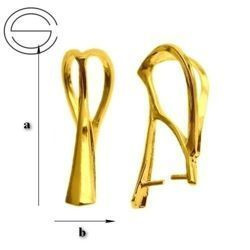 KWZ-27 Krawatka Srebro 925 POZŁACANE