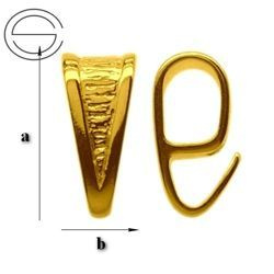 KWZ-6 Krawatka do podwiesz. Srebro 925 POZŁACANE