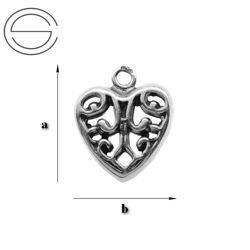 CHA-67 SERCE Element do podwieszania Srebro 925