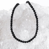 KN-RF-3,0 TUR BLA Natural stone - round faceted - BLACK TOURMALINE 10 pcs.