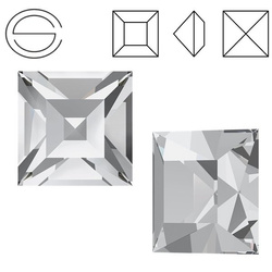 435-23-211 Square Maxima MM 3 CRYSTAL DF 10 pcs.